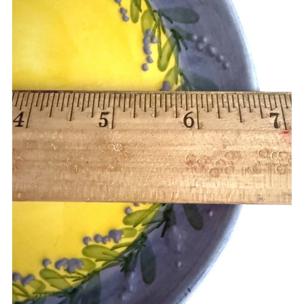 Hand‑Painted French Gravy Pitcher, Underplate • H. Llimona Sayes • Lavender READ